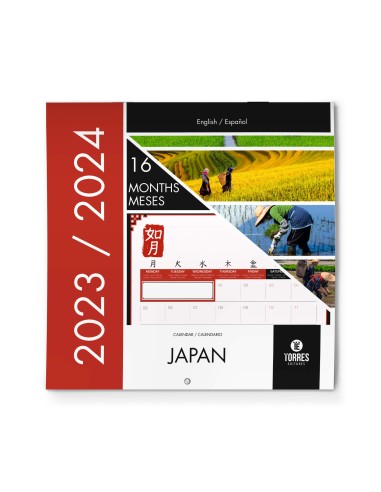Calendario Ilustraciones Japón