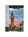 Calendario A3 Imágenes icónicas de la vibrante ciudad de Londres 16 meses Casillas mensuales