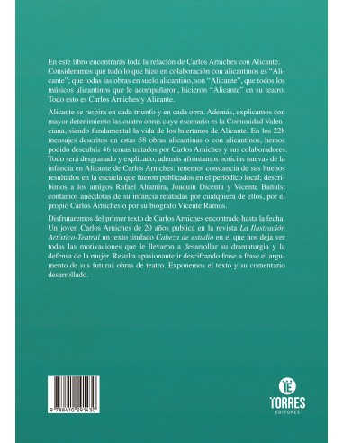 Carlos Arniches y Alicante